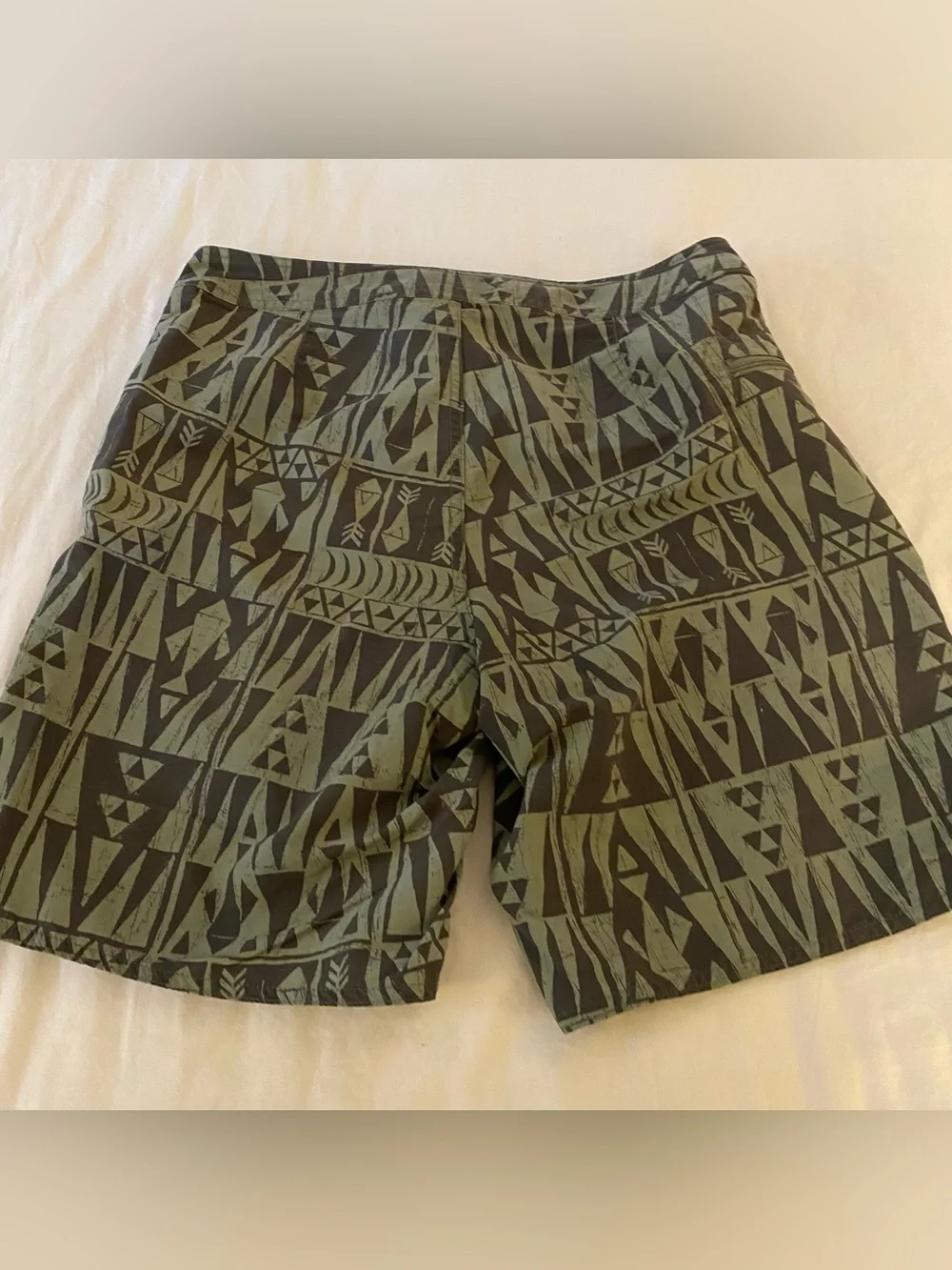 Patagonia Board Shorts Mens 30 Brown Hawaiian Floral Surf Swim Trunks Outdoor